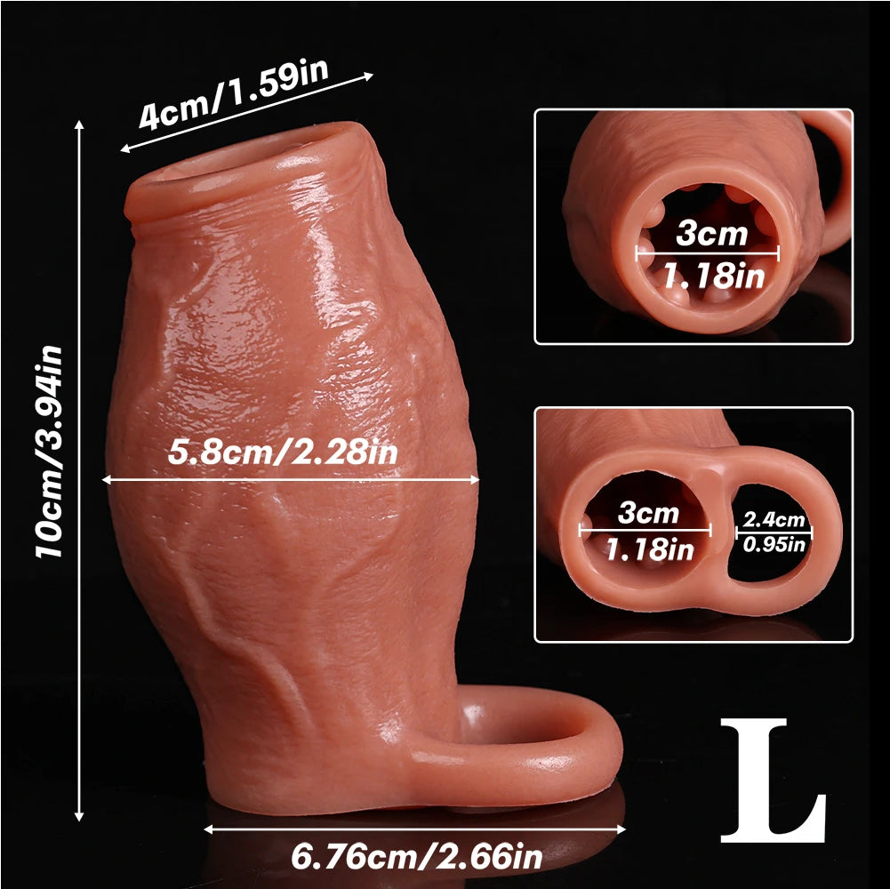 Enlarged and Thicken Cock Sleeve