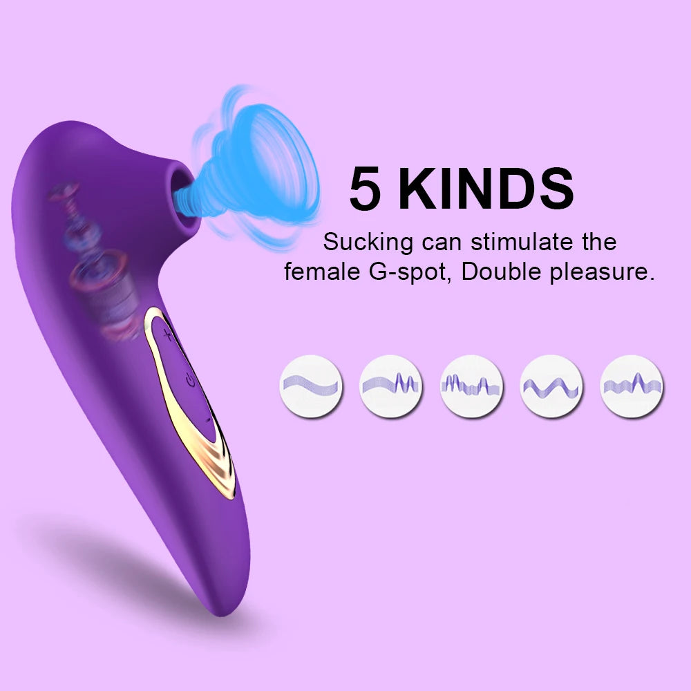 Clitoral Sucker Vibrator Erotic Stimulator