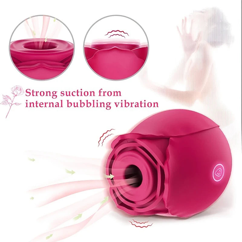 Rose Shape Vagina Vibrator