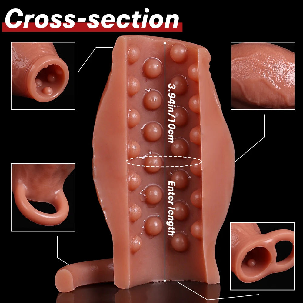 Enlarged and Thicken Cock Sleeve