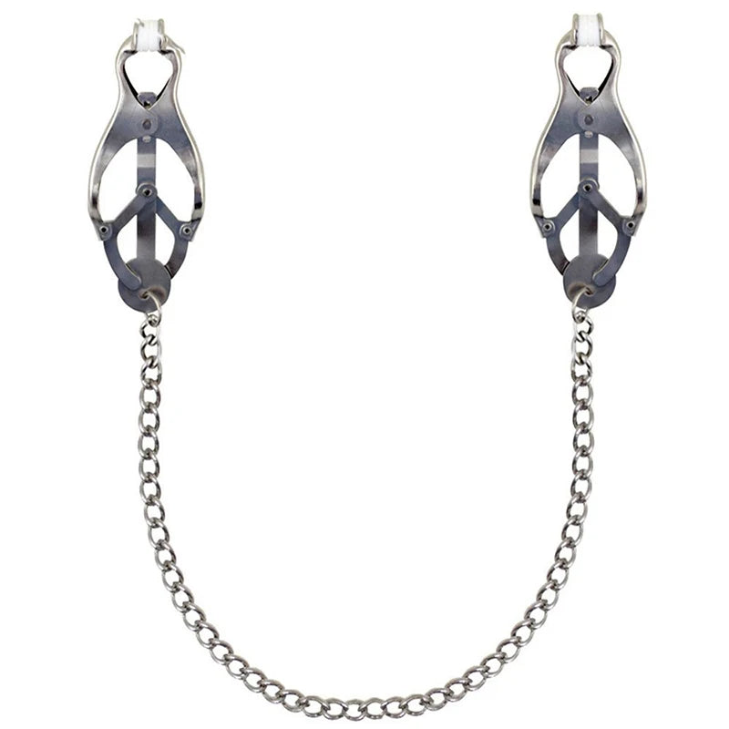 Metal Nipple Clamps With Chain