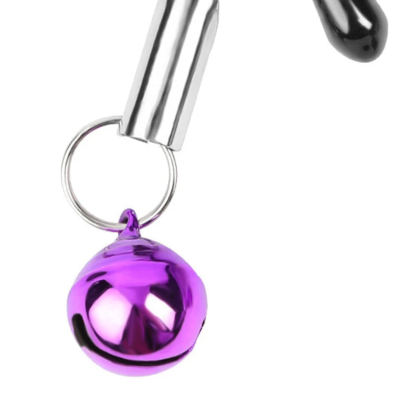 Nipple Clips with Metal Bell