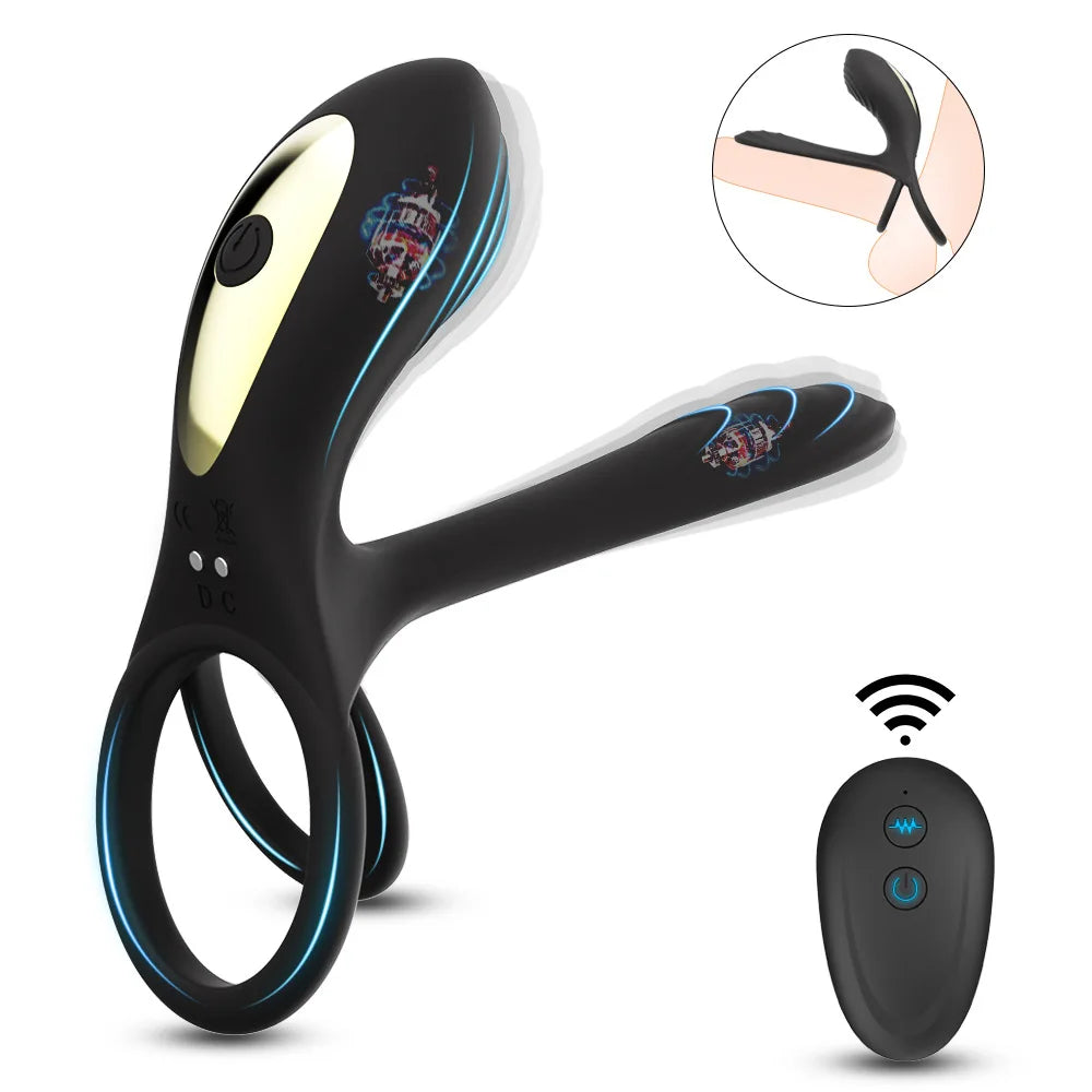 Double-Ring Penis for Delayed Ejaculation