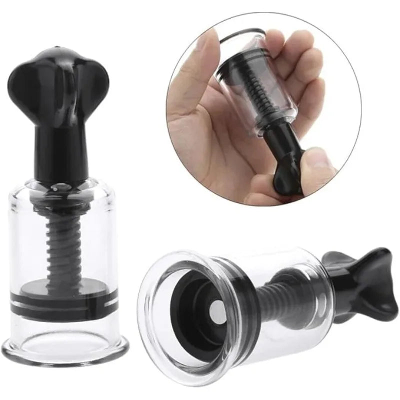 2pcs BDSM Adult Nipple Suction Cup