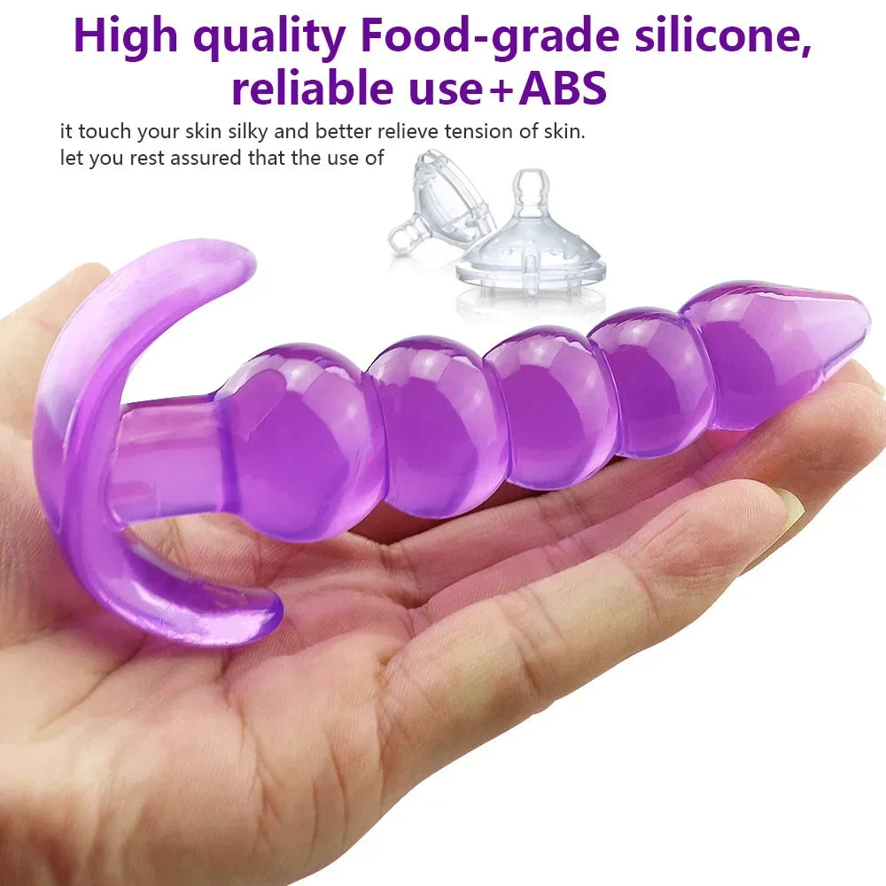 Soft Silicone Anal Plugs