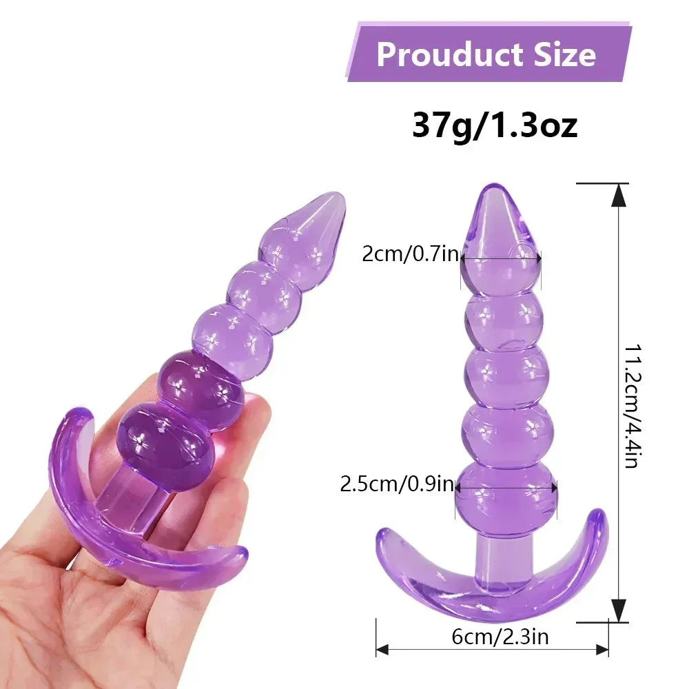 Soft Silicone Anal Plugs