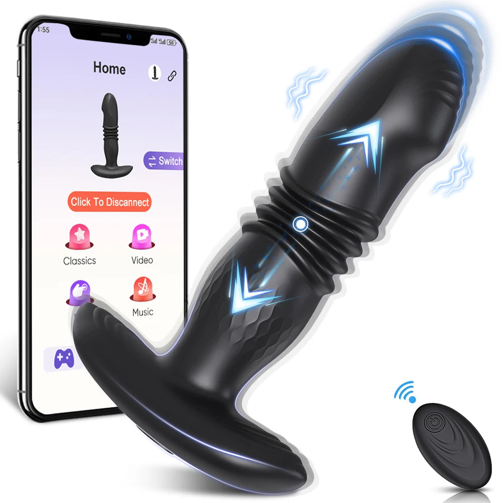 APP Remote Control Prostate Massager Vibrator