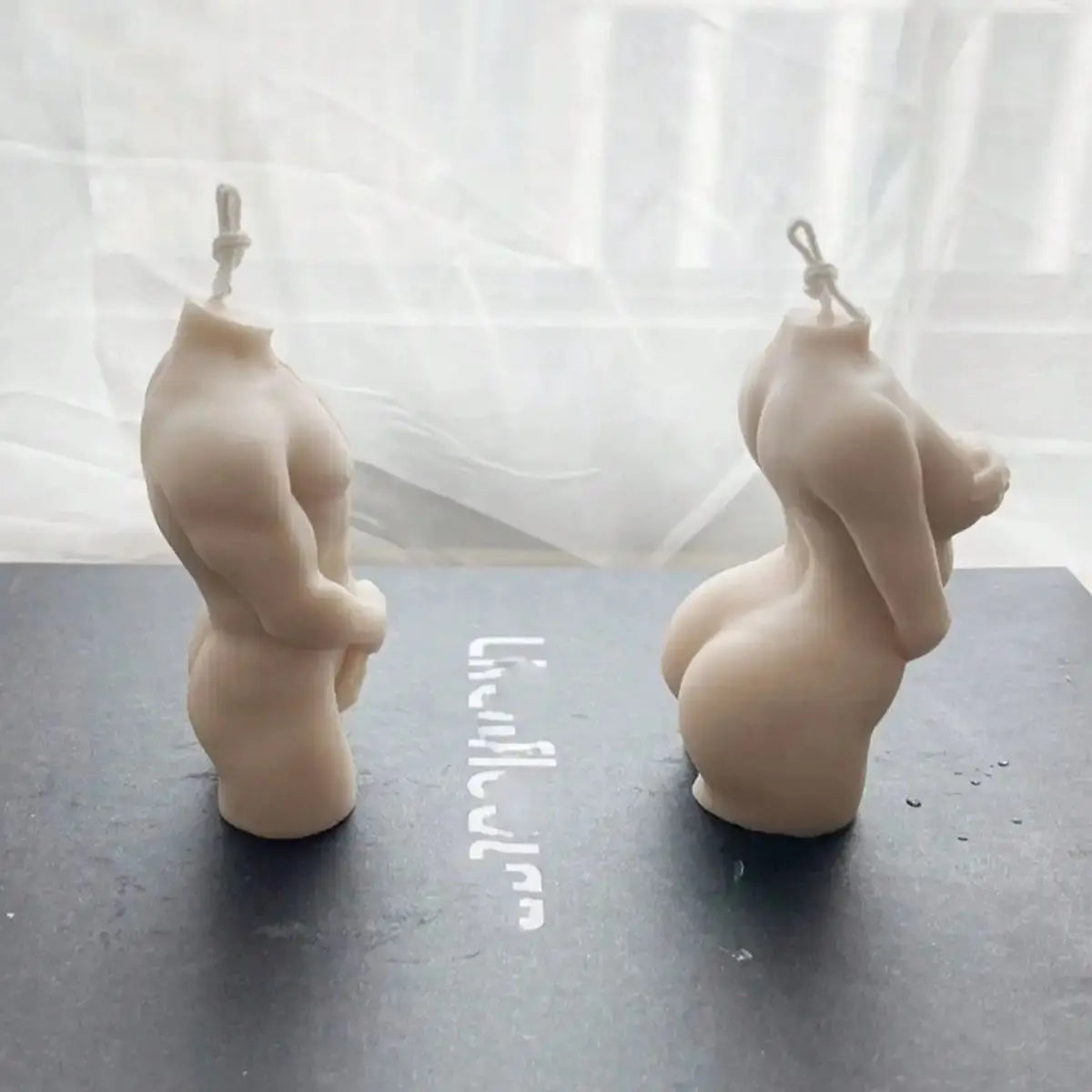 3D Male Female Body Silicone Candle