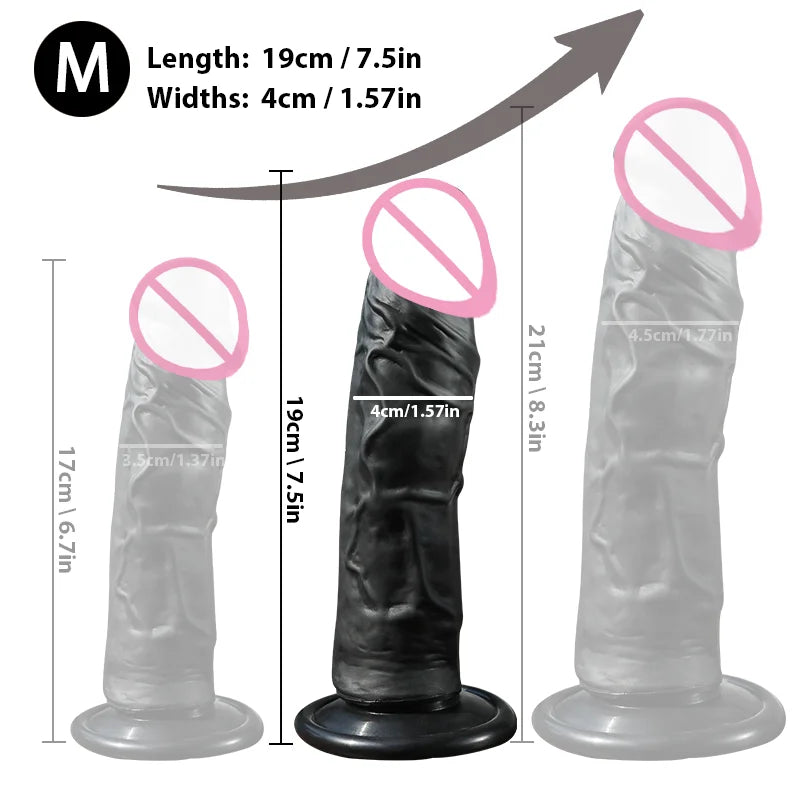 Silicone Realistic Dildo for Women