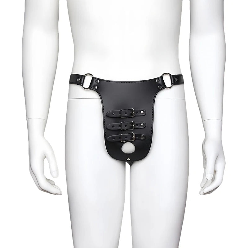 Strap on Male Chastity Pants Belt