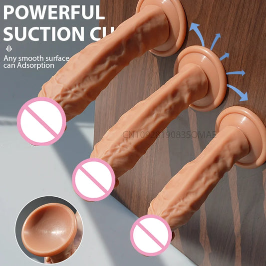 Silicone Realistic Dildo for Women