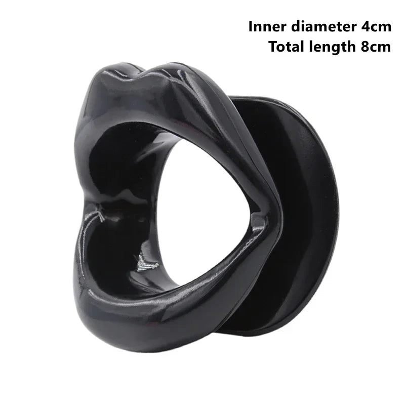Full Silicone O Ring Gag Strap