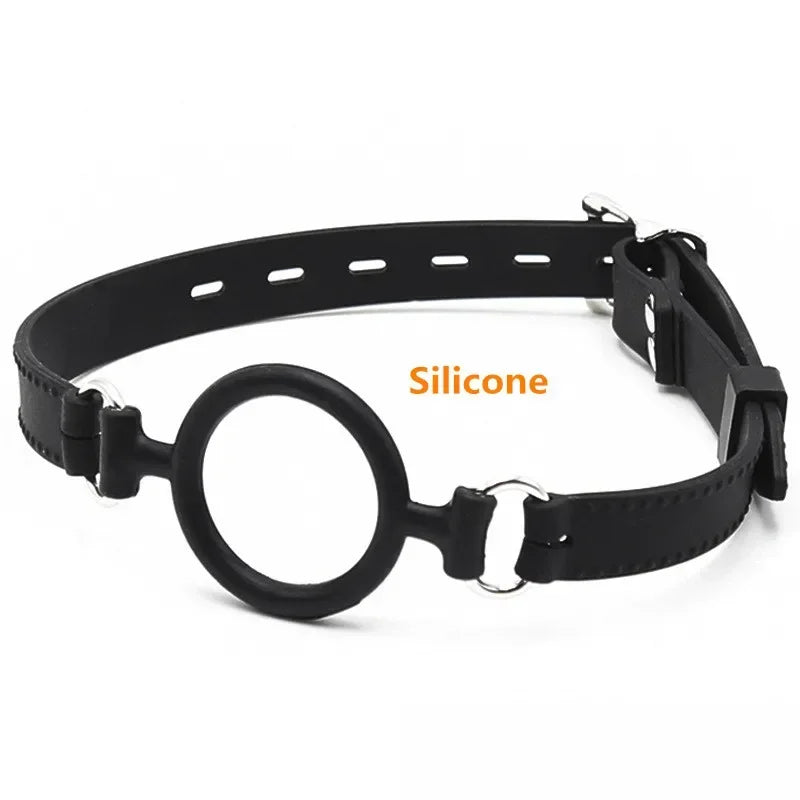 Full Silicone O Ring Gag Strap