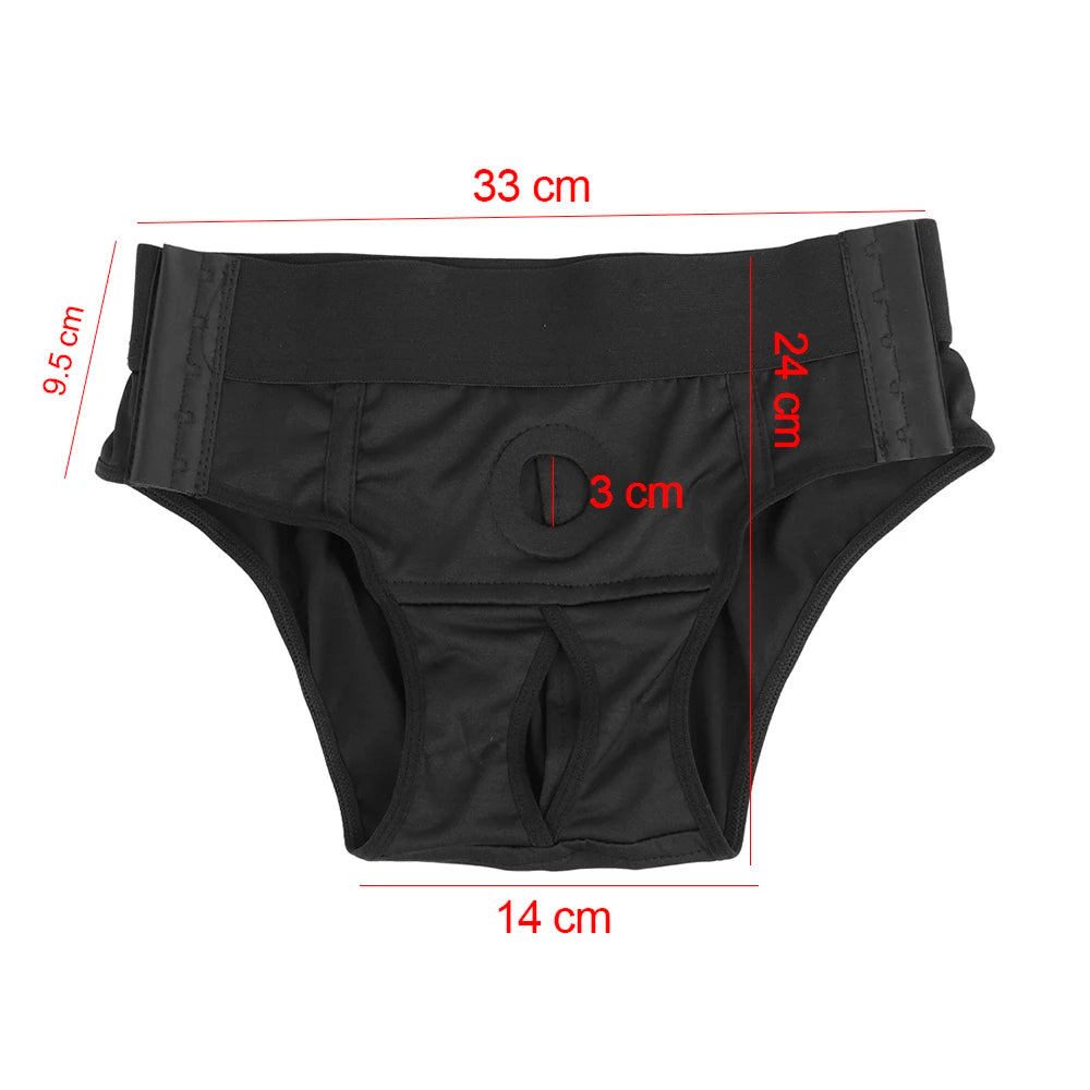 Waist Strapon Dildo Pants Panties Women