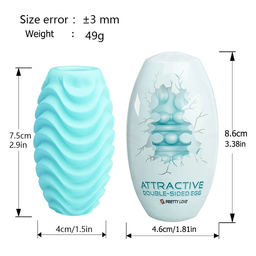Egg Erotic Toy for Men