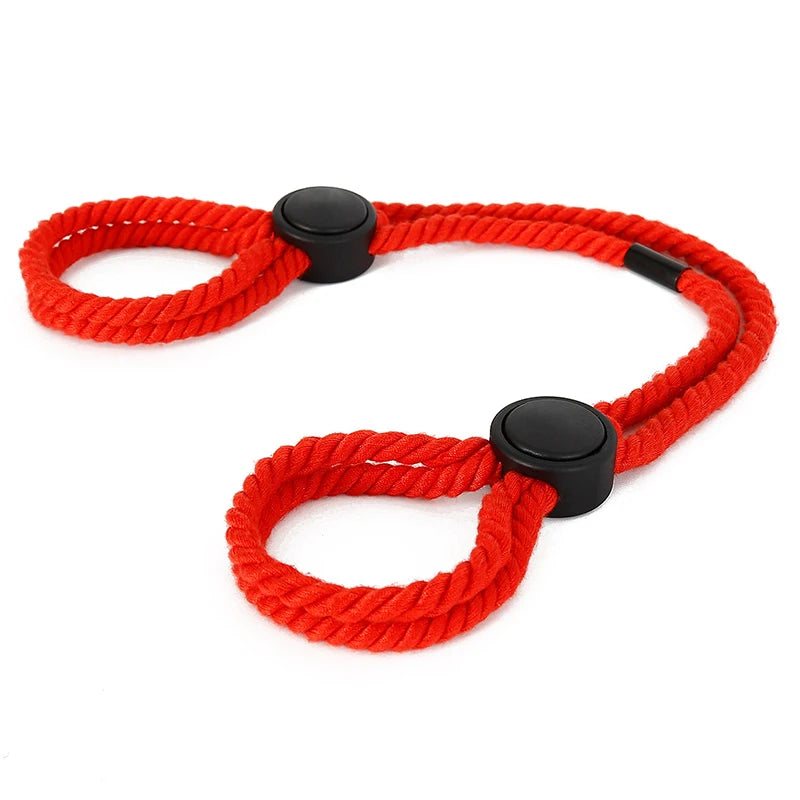 Adjustable Rope Cuff Adjustable Cotton Rope Handcuffs – Toy Lanka
