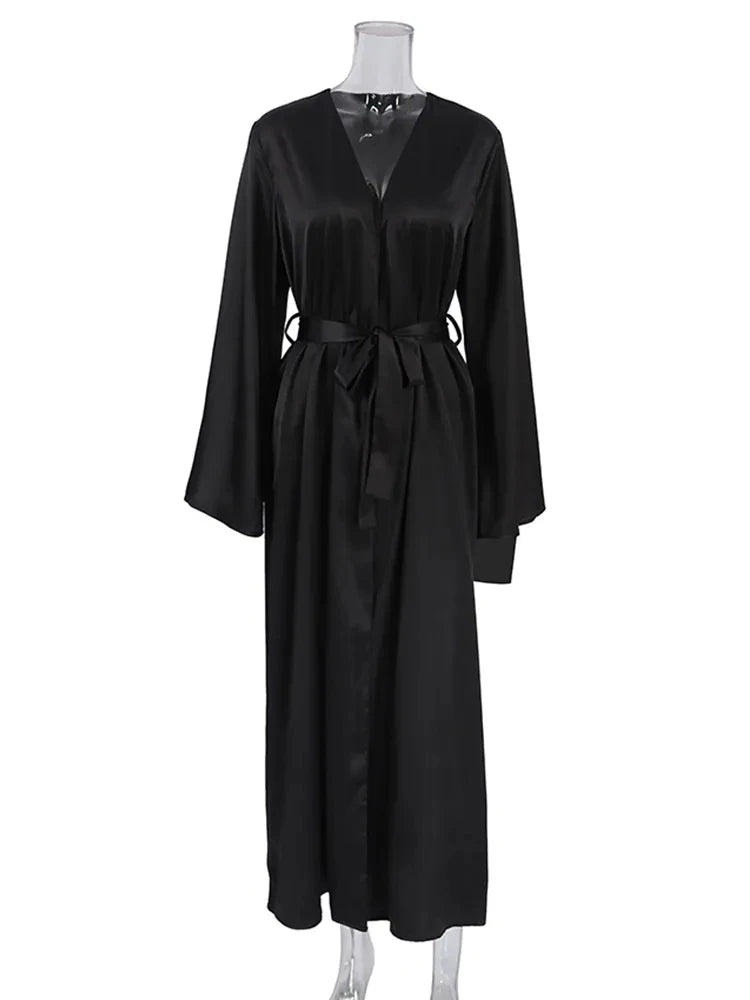 Satin Robe Women's Night