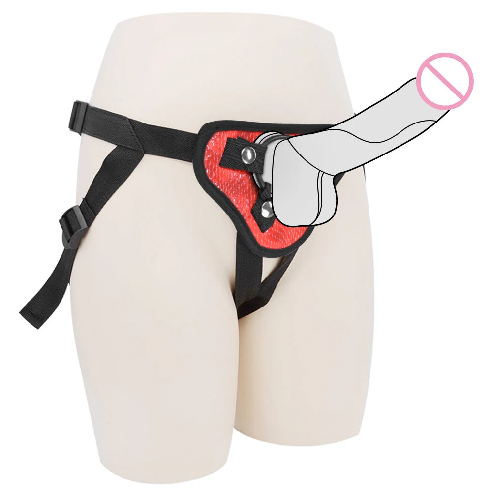 Adjustable Strap-On Harness – Comfortable Wearable Pegging Harness for Couples