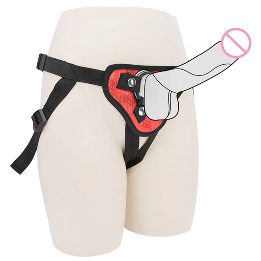 Adjustable Strap-On Harness – Comfortable Wearable Pegging Harness for Couples