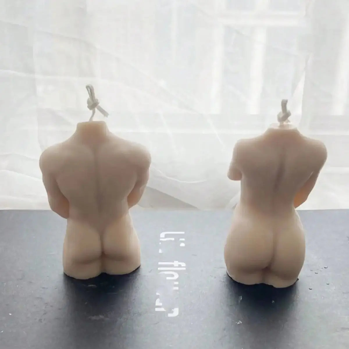 3D Male Female Body Silicone Candle