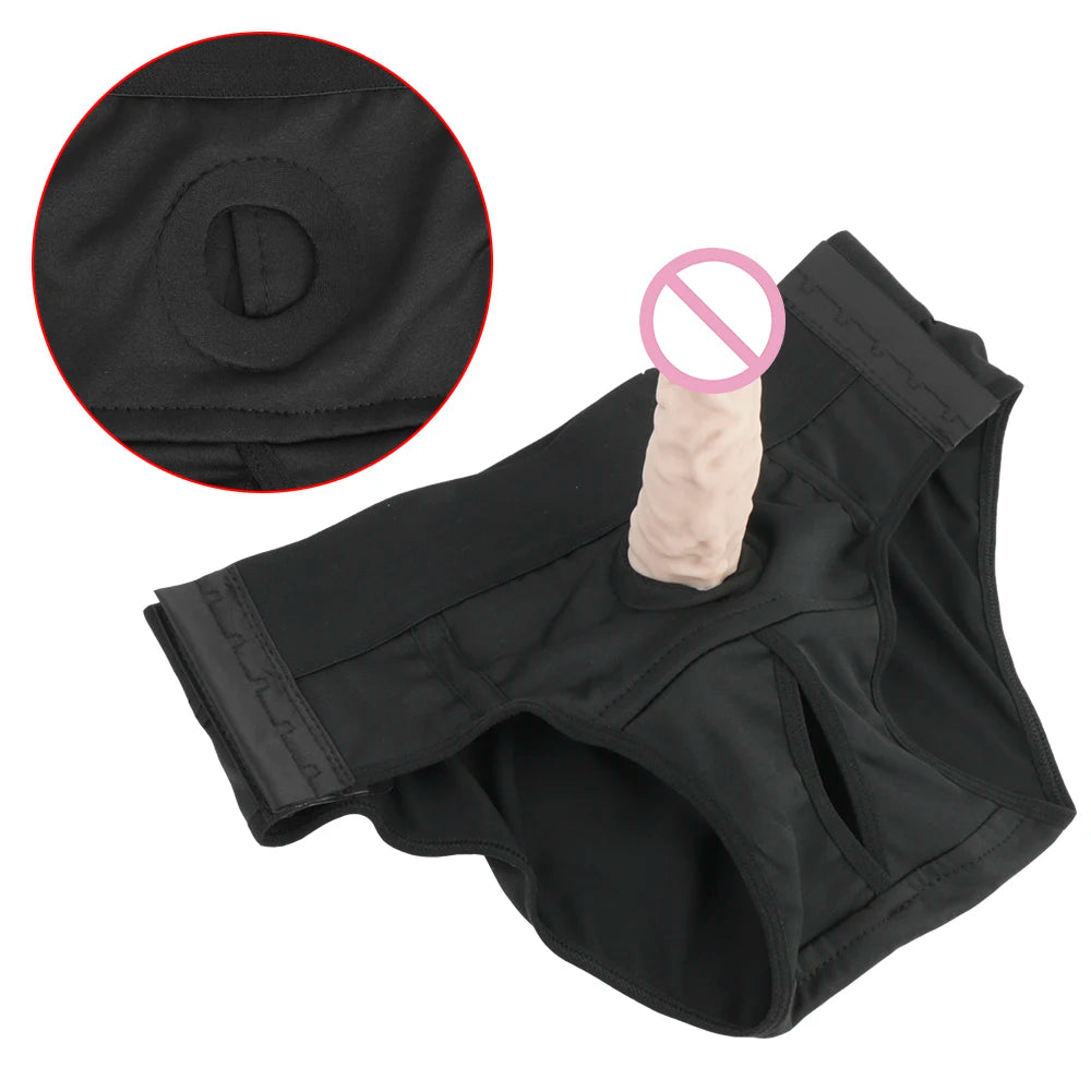 Waist Strapon Dildo Pants Panties Women