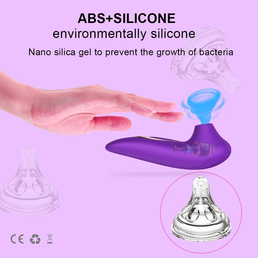 Clitoral Sucker Vibrator Erotic Stimulator