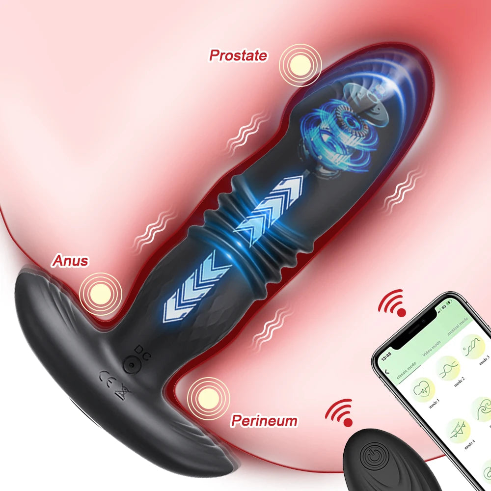 APP Remote Control Prostate Massager Vibrator