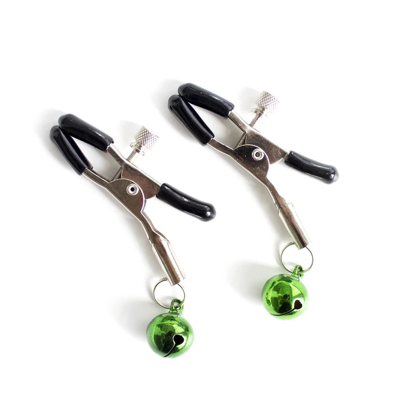 Nipple Clips with Metal Bell