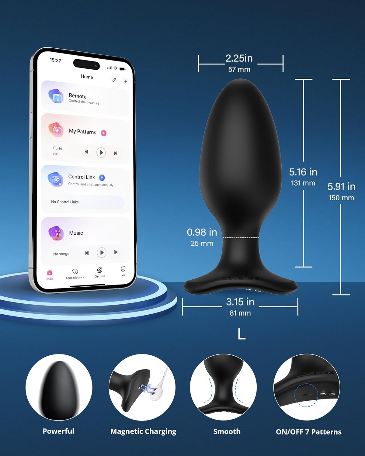 LOVENSE Hush 2 Butt Plug