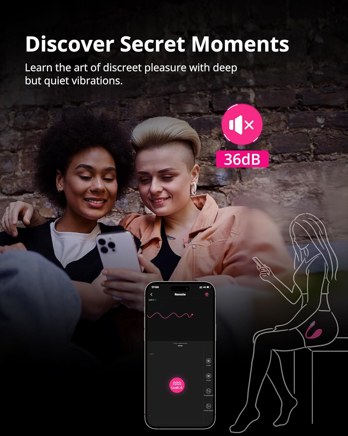 Lush 4 Bluetooth Remote Control Vibrator